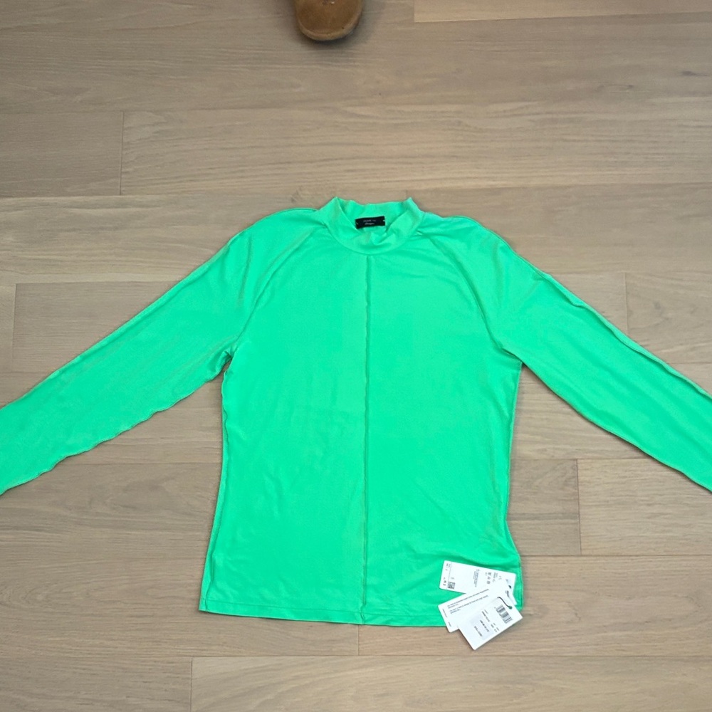 Marc Cain florescent Green Long Sleeve Shirt